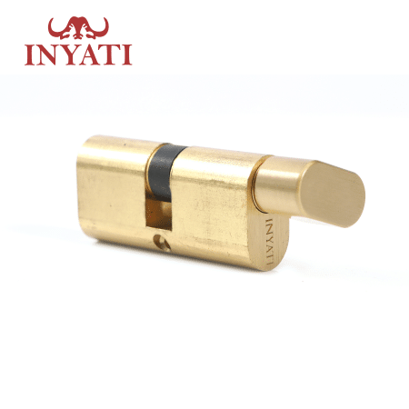 Cylinder Large Oval 65mm Brass Thumb Turn Inyati